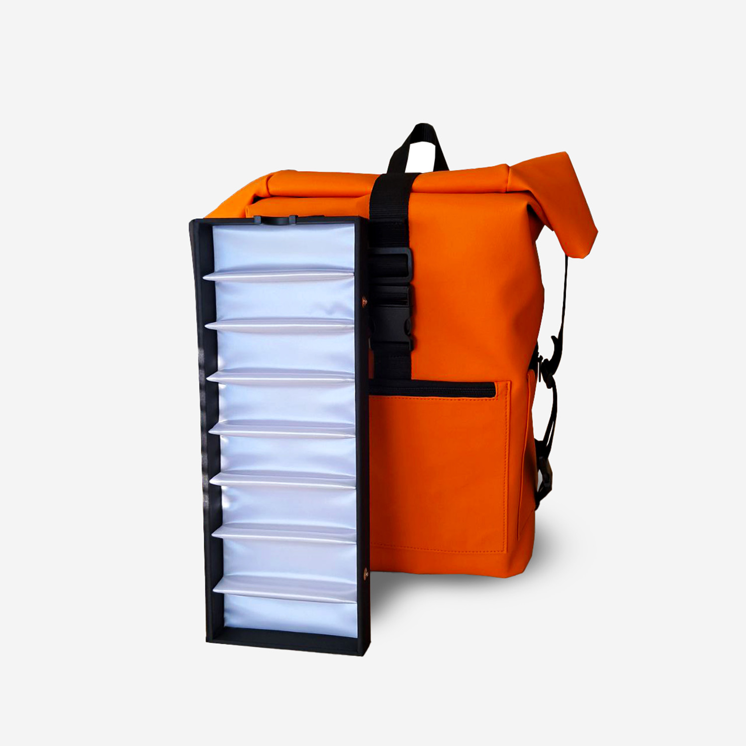 sample bag with trays